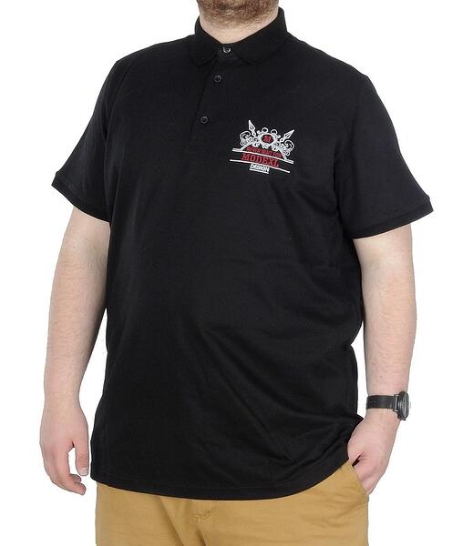 Тениска "Never wait", черна