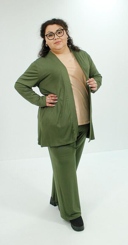 Зелен комплект от две части - трико