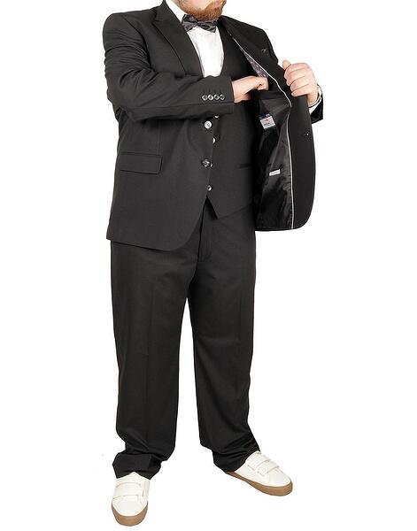 Костюм, сив