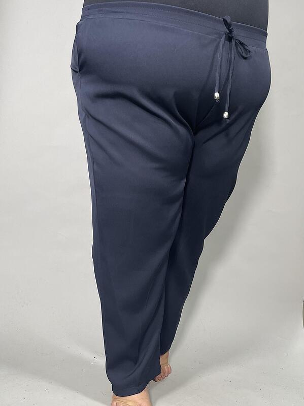 Панталон с връзки - син