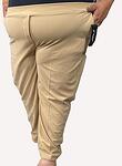 Тъмнобежов панталон без цип