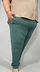 Зелен панталон без цип
