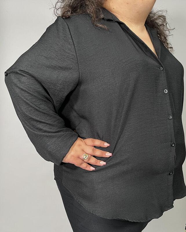 Риза - черен