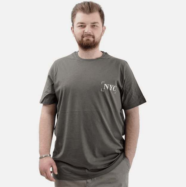 Тениска NYC - зелена