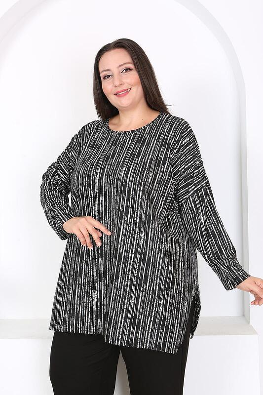 Блуза - бежови спирали