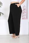 Черна пола-панталон с джоб