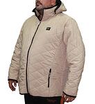 Бежово яке с каракул