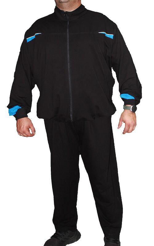 Черен спортен екип