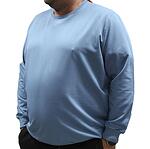 Спортна удобна синя блуза