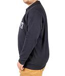 Блуза с яка "Los Angeles", тъмносиня