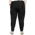 Памучно мъжко спортно долнище, черно