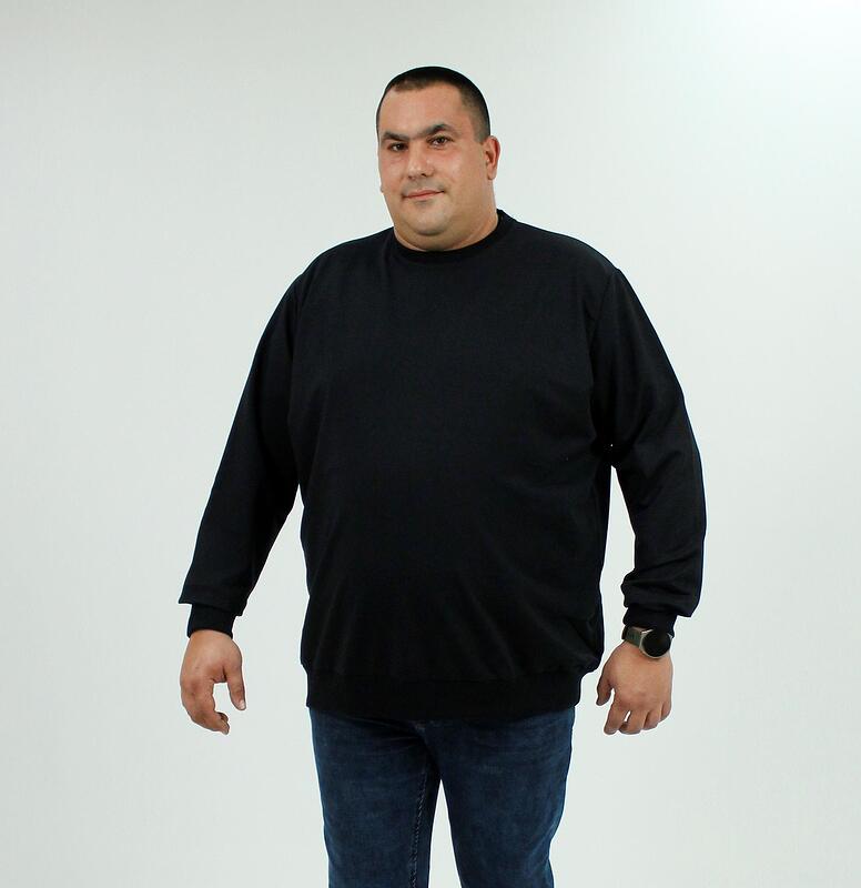 Тъмносиня спортна блуза