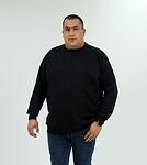 Тъмносиня спортна блуза