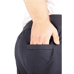 Памучно мъжко спортно долнище, тъмносиньо