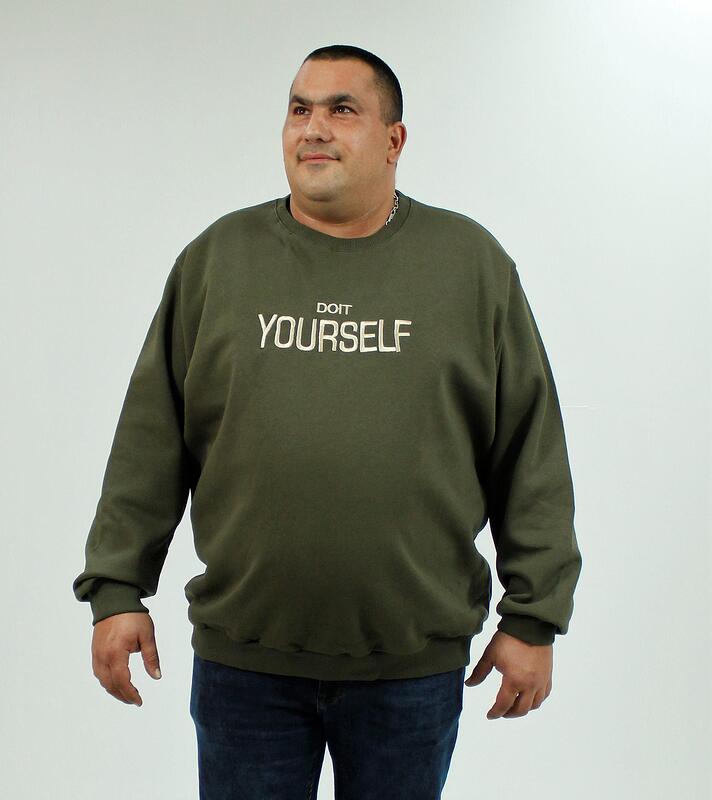 Ватирана спортна блуза YOURSELF,зелена