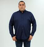 Памучна риза, тъмносиня