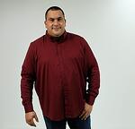 Памучна риза,бордо