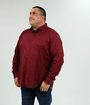 Памучна риза,бордо