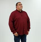 Памучна риза,бордо