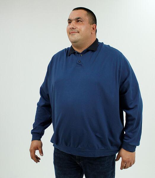 Блуза с яка и копчета Indigo