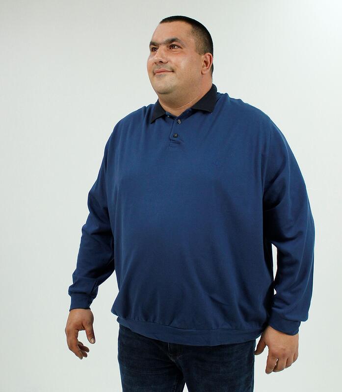 Блуза с яка и копчета Indigo