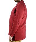 Блуза с яка, тъмно сива-Copy