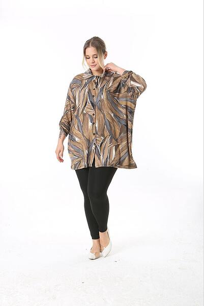 Дамска еластична риза, есен