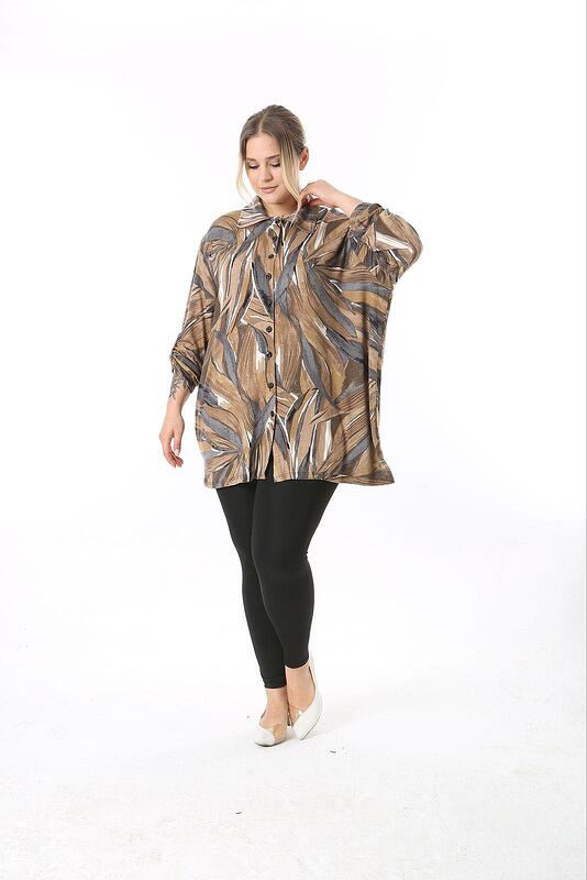 Дамска еластична риза, есен