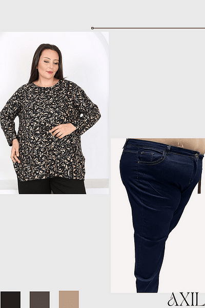 Блуза с дънки Блуза с дънки