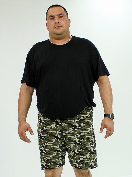 Къси спортни гащи, камуфлаж