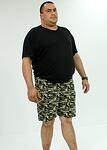 Къси спортни гащи, камуфлаж