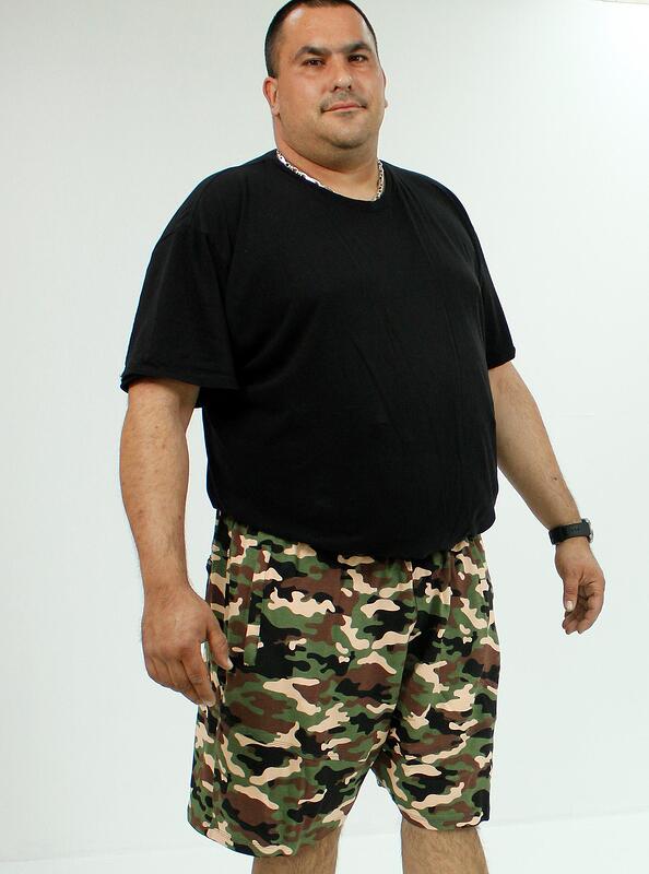 Мъжки къси гащи, камуфлаж