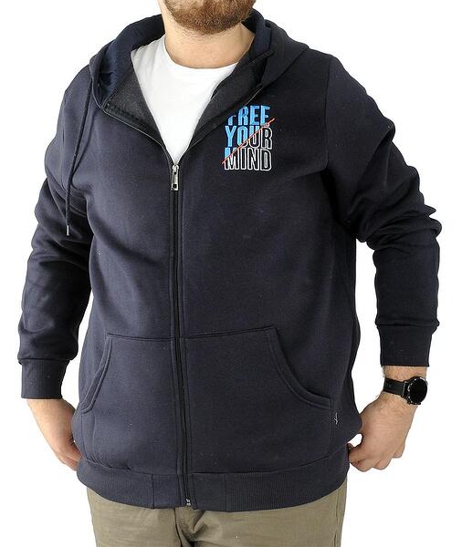 Суичър "Free your mind", черен-Copy