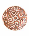 Farfurie motive spiralate -  ceramica  Cucuteni