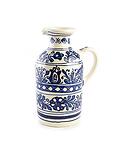 Sticla din ceramica de Corund cu maner- Albastru
