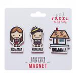 Set 3 magneti personaje MDF - Freel