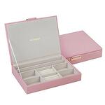 Кутия за бижута розова ROSSI, WA07403