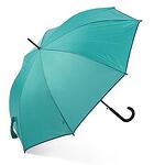 Дамски светлосин чадър BENETTON