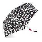 Дамски бял чадър с черни цветя BENETTON