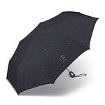Дамски черен чадър с кристали PIERRE CARDIN