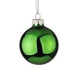 Стъклена топка зелен гланц