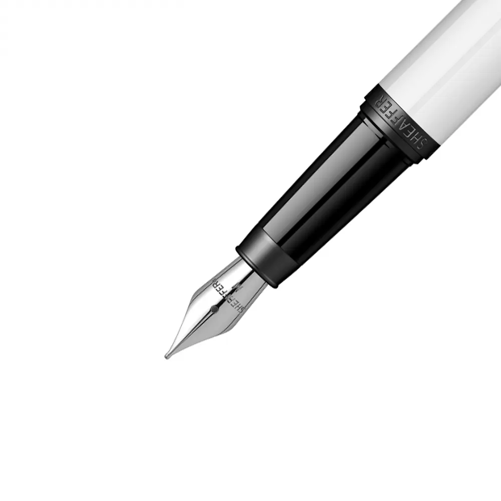 Писалка Sheaffer - VFM Glossy White, M - 5