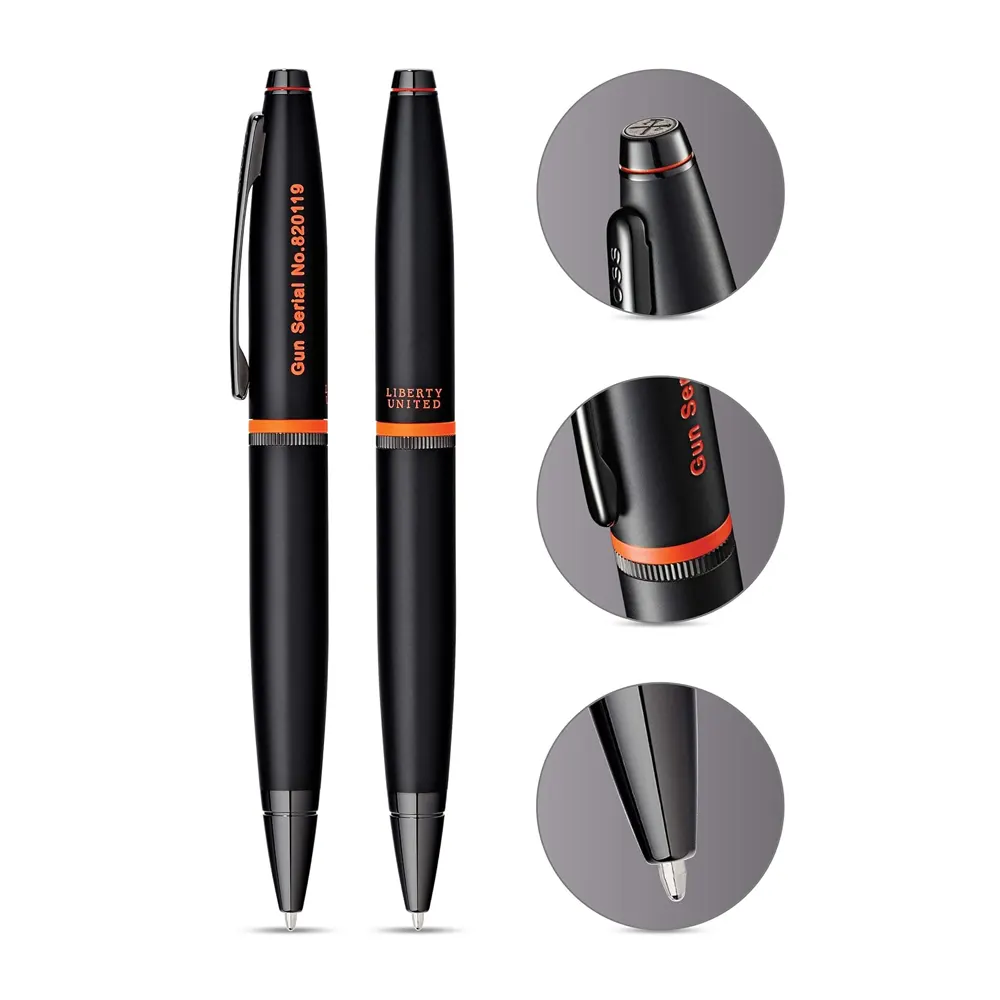 Химикалка Cross Calais Liberty United - Matte Black Lacquer - 4