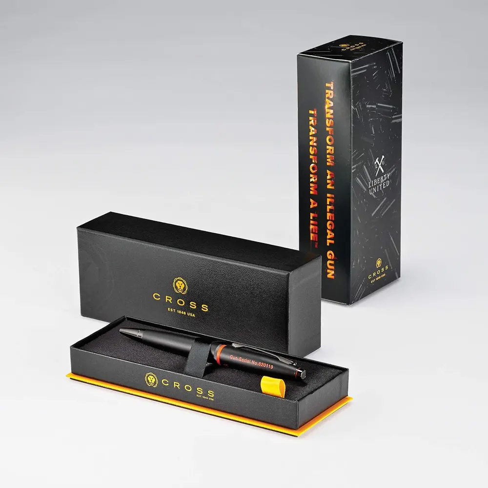 Химикалка Cross Calais Liberty United - Matte Black Lacquer - 5