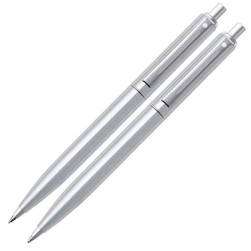 Комплект химикалка и молив Sheaffer Sentinel Brushed Chrome
