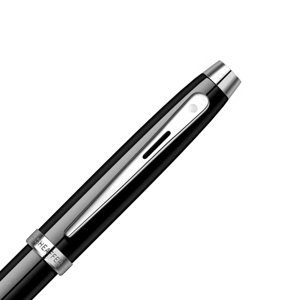 Ролер Sheaffer - 100 Glossy Black Lacquer/Chrome - 2