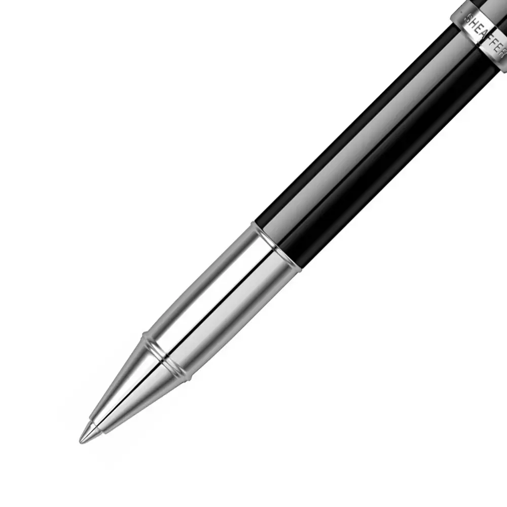 Ролер Sheaffer - 100 Glossy Black Lacquer/Chrome - 4