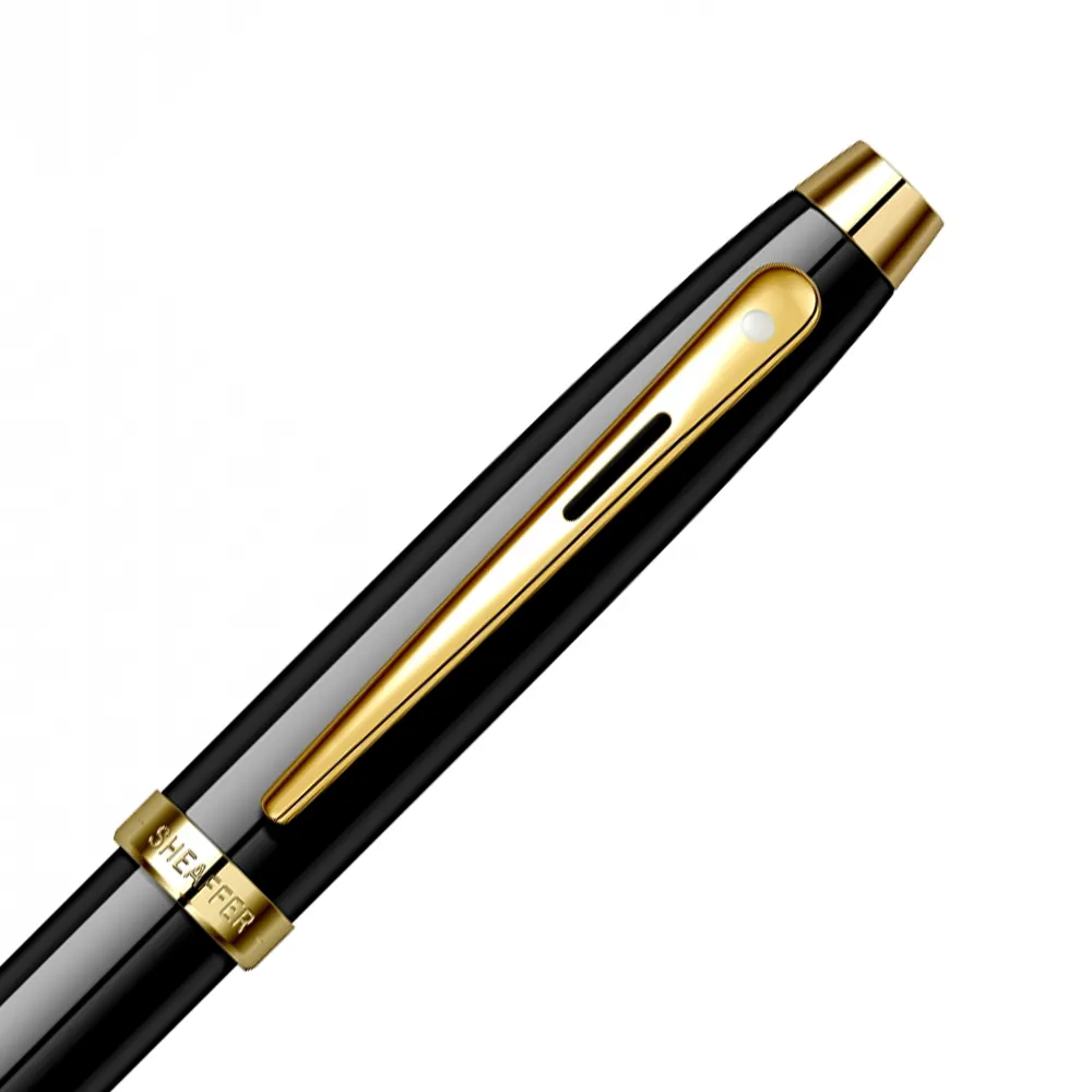 Химикалка Sheaffer - 100 Black Lacquer GT - 2