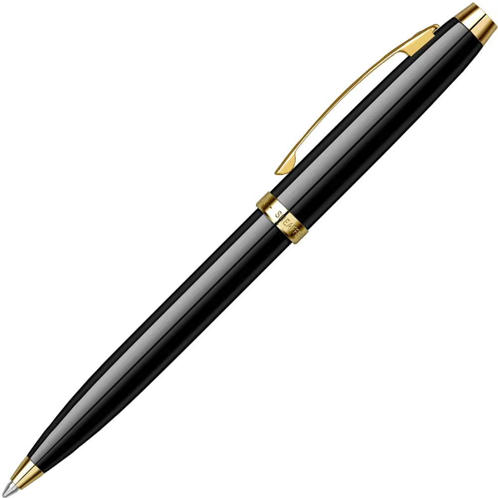 Химикалка Sheaffer - 100 Black Lacquer GT - 3