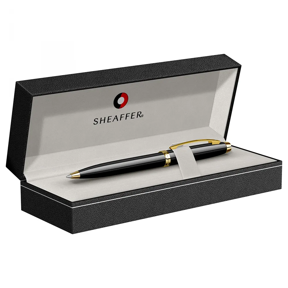 Химикалка Sheaffer - 100 Black Lacquer GT - 5
